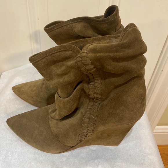 Zara TRF slouch wedge booties - Picture 2 of 15